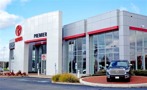 Premier toyota amherst - Premier Toyota of Amherst. 4.9 (1,563 reviews) 47190 Cooper Foster Park Rd Amherst, OH 44001. Visit Premier Toyota of Amherst. Sales hours: 9:00am to 8:00pm. Service hours: 